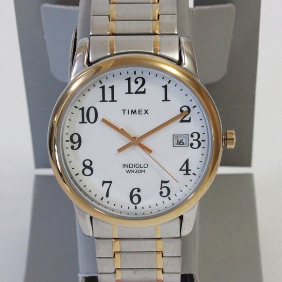 Timex Easy Reader Men's Quartz Watch With Expansion Bracelet 35mm - Picture 6 of 12